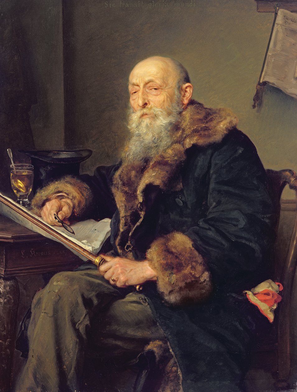 Le Starost, 1887 swed av Ludwig Knaus