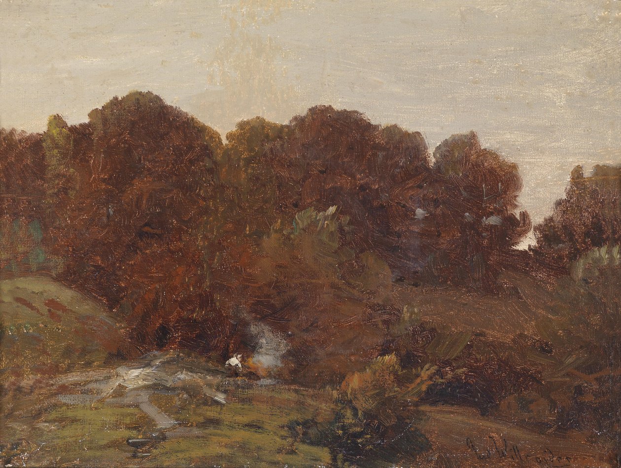 Herbstlandschaft av Ludwig Willroider