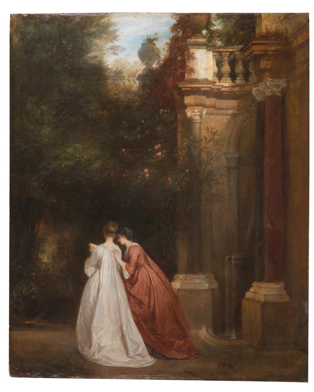 I Colonna Garden i Rom av Ludwig von Hagn