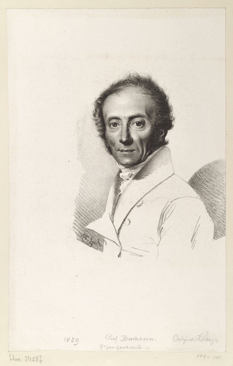 Självporträtt av Ludwig Buchhorn