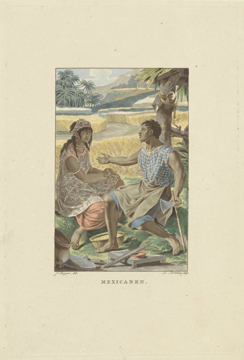 mexikaner Mexikaner (titel på objekt) av Ludwig Gottlieb Portman