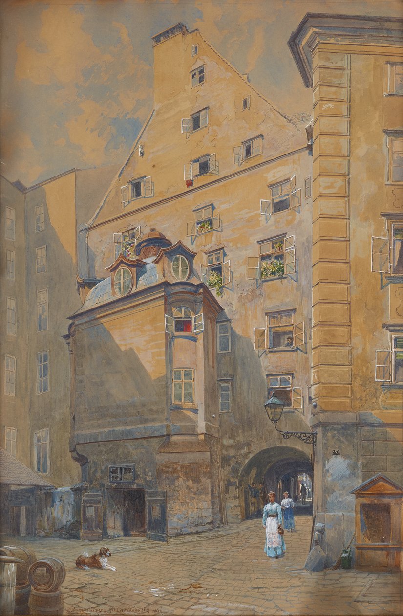 Dreifaltigkeitshof i Wien av Ludwig Hans Fischer