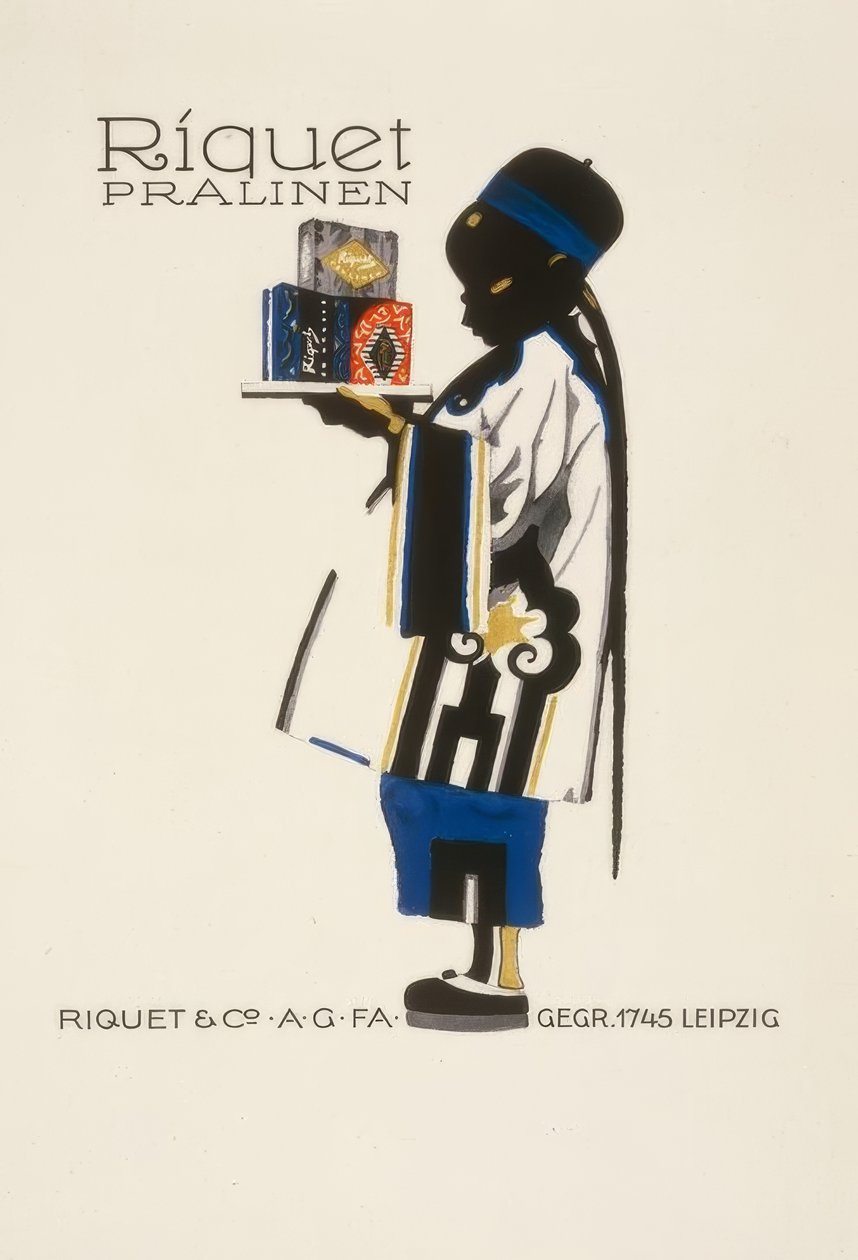 Riquet choklad av Ludwig Hohlwein