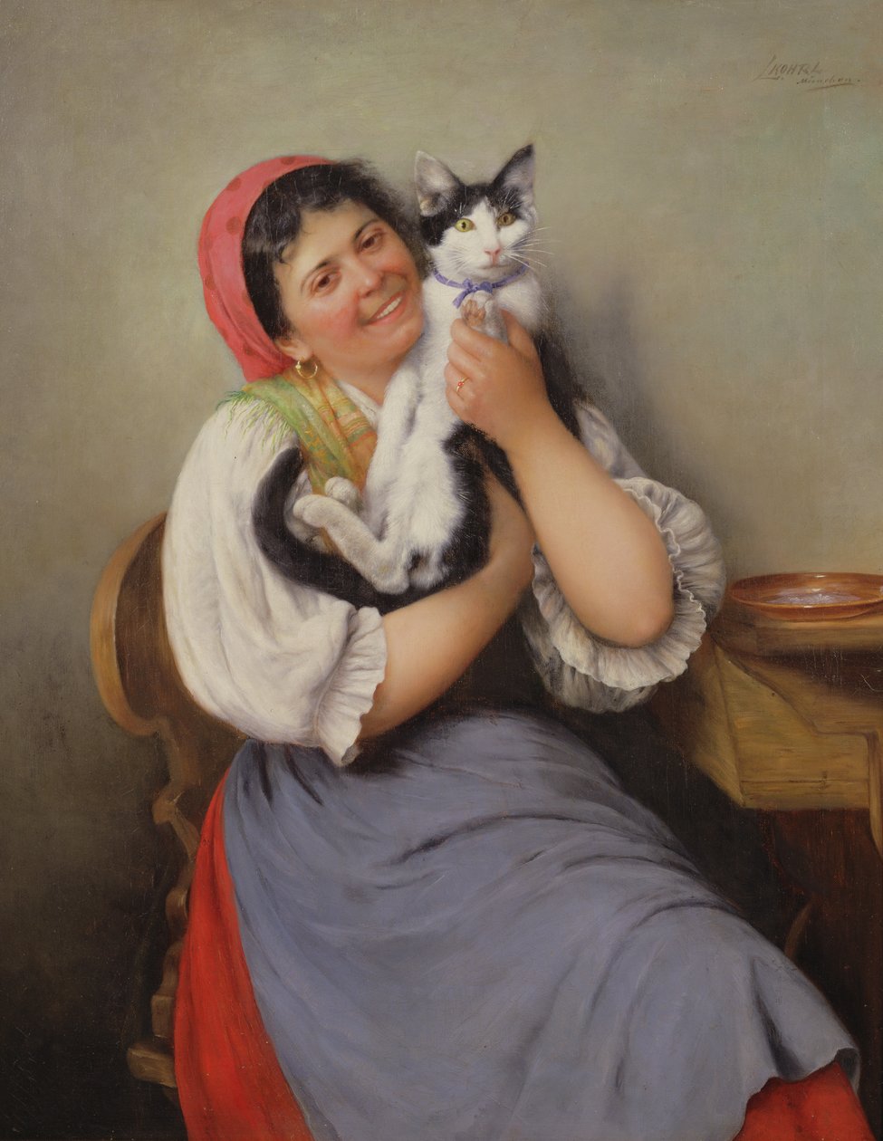 Hennes favoritkatt av Ludwig Kohrl