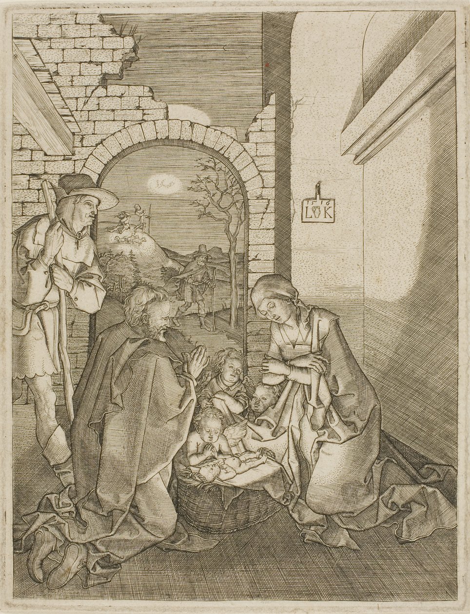 Nativity av Ludwig Krug