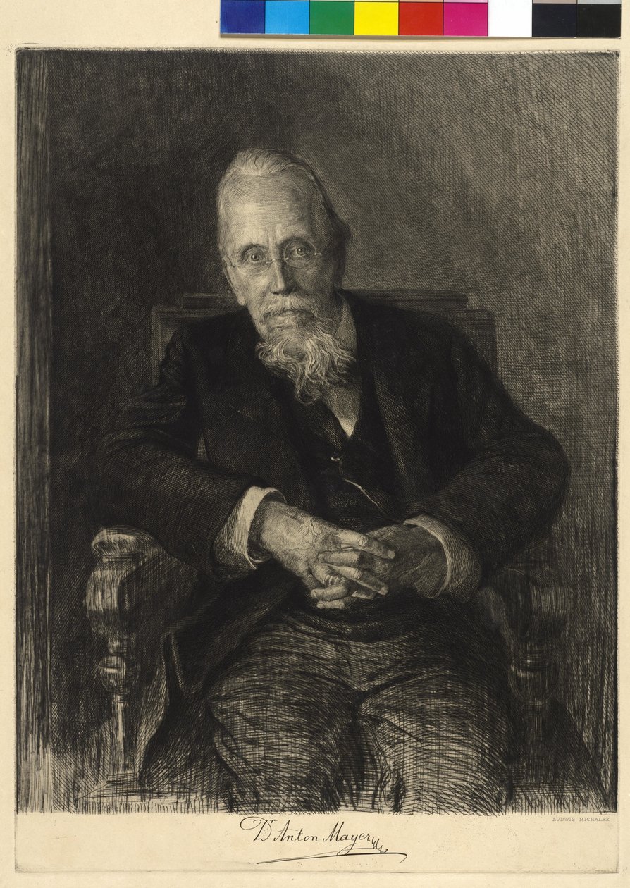 Anton Mayer av Ludwig Michalek