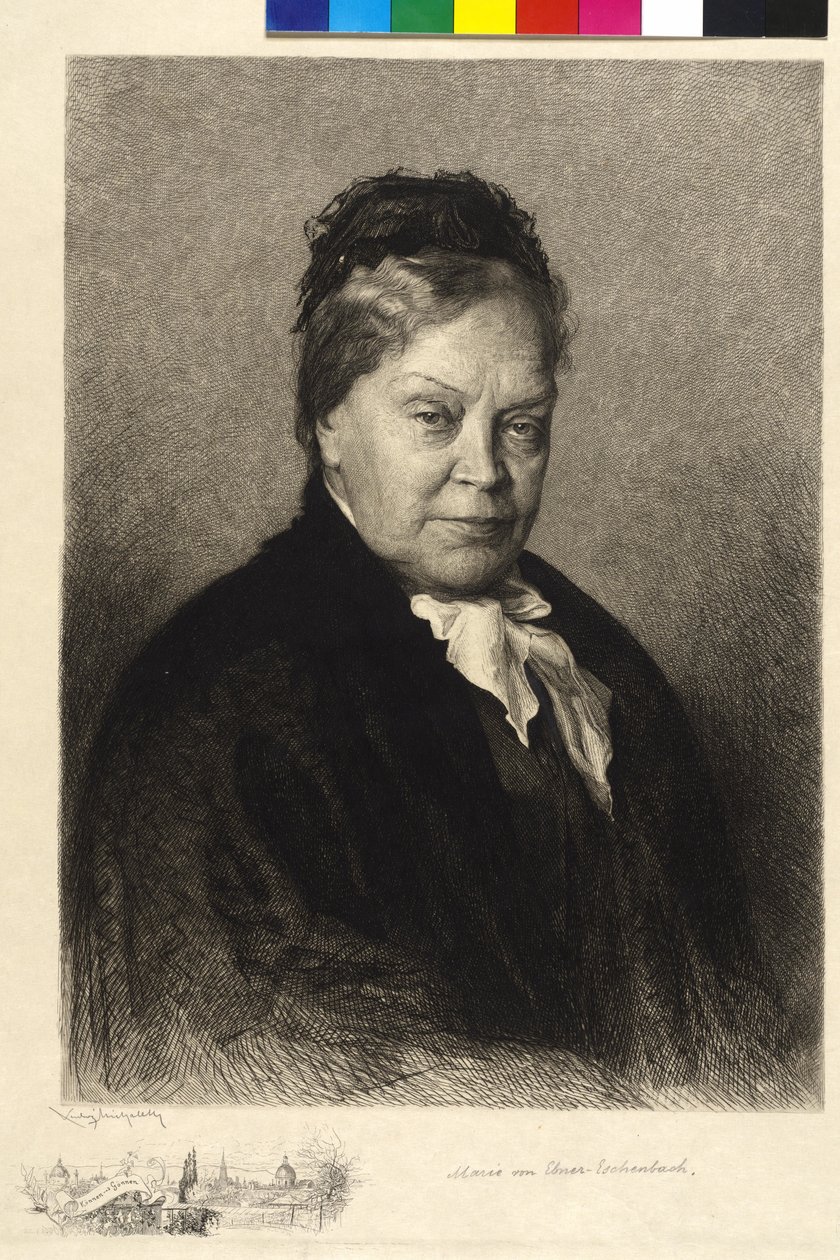 Marie von Ebner-Eschenbach av Ludwig Michalek