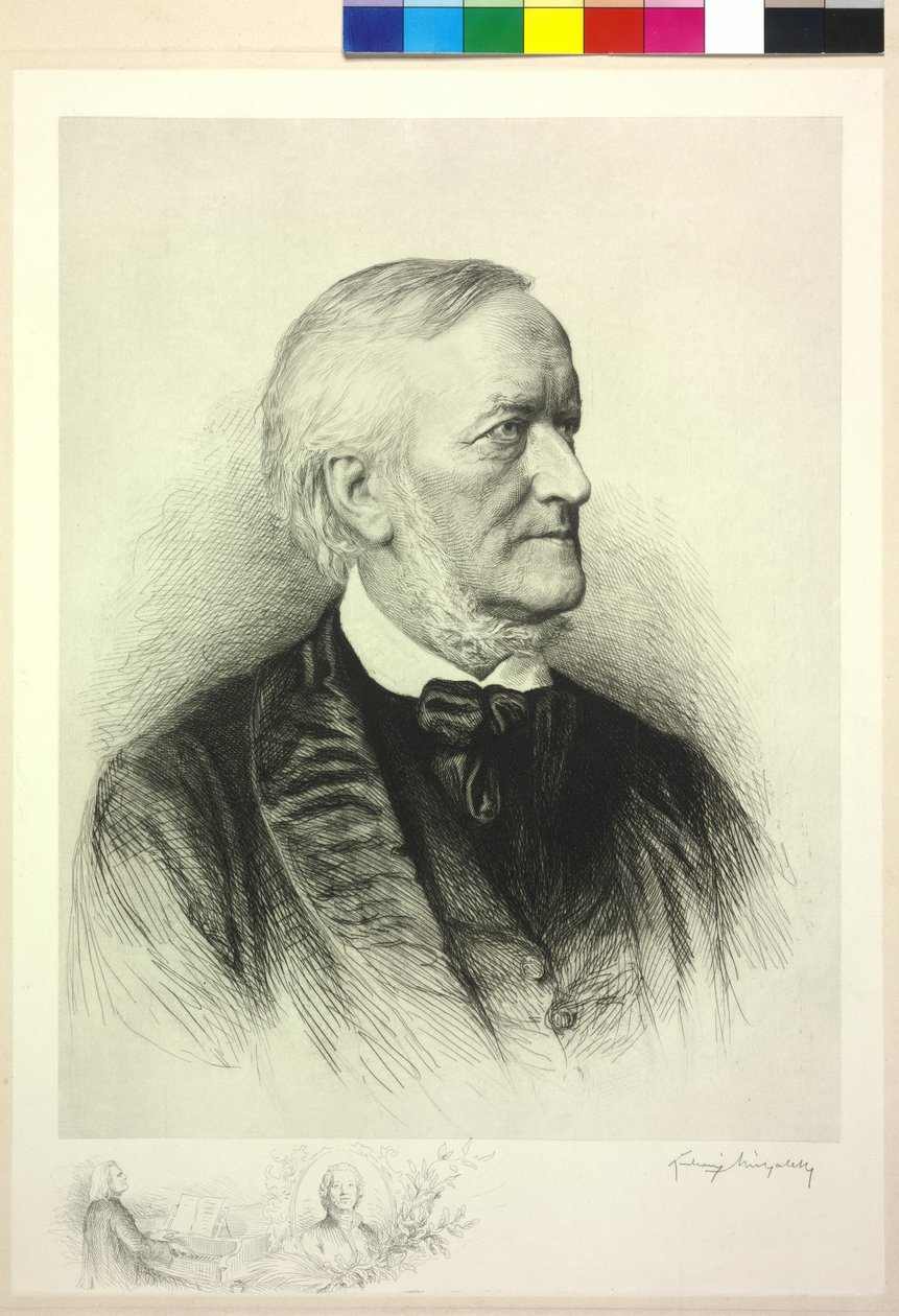 Richard Wagner av Ludwig Michalek