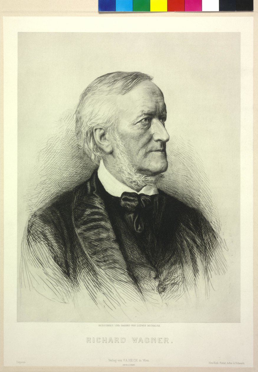 Richard Wagner av Ludwig Michalek