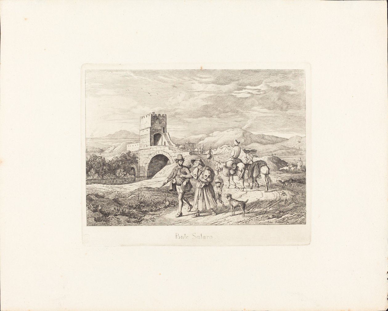 Salaro bron av Ludwig Richter