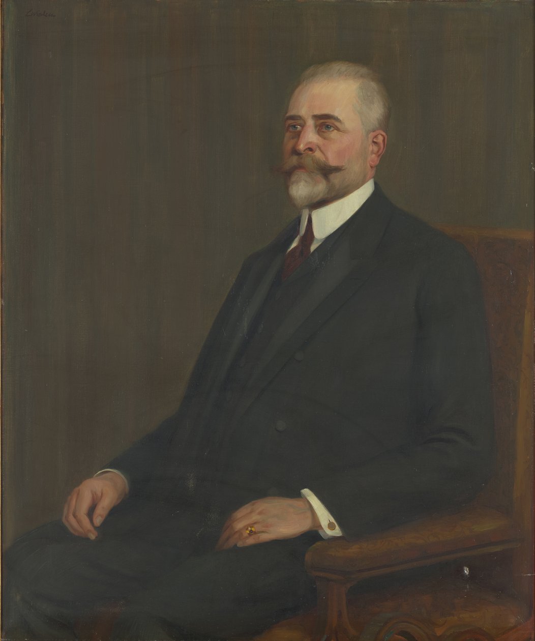 Hans excellens Moritz Graf Vetter von der Lilie, 1901-1907 president i representanthuset av Ludwig Wieden
