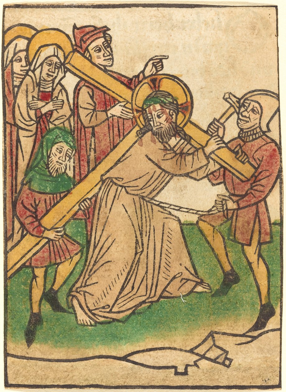 Bärandet av korset. av Ludwig of Ulm