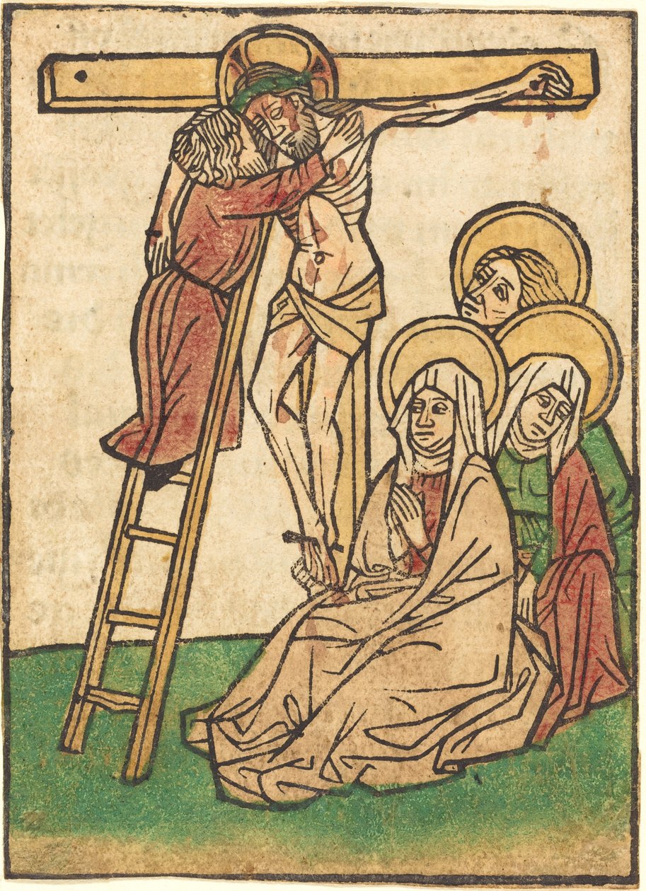 Nedstigningen från korset. av Ludwig of Ulm