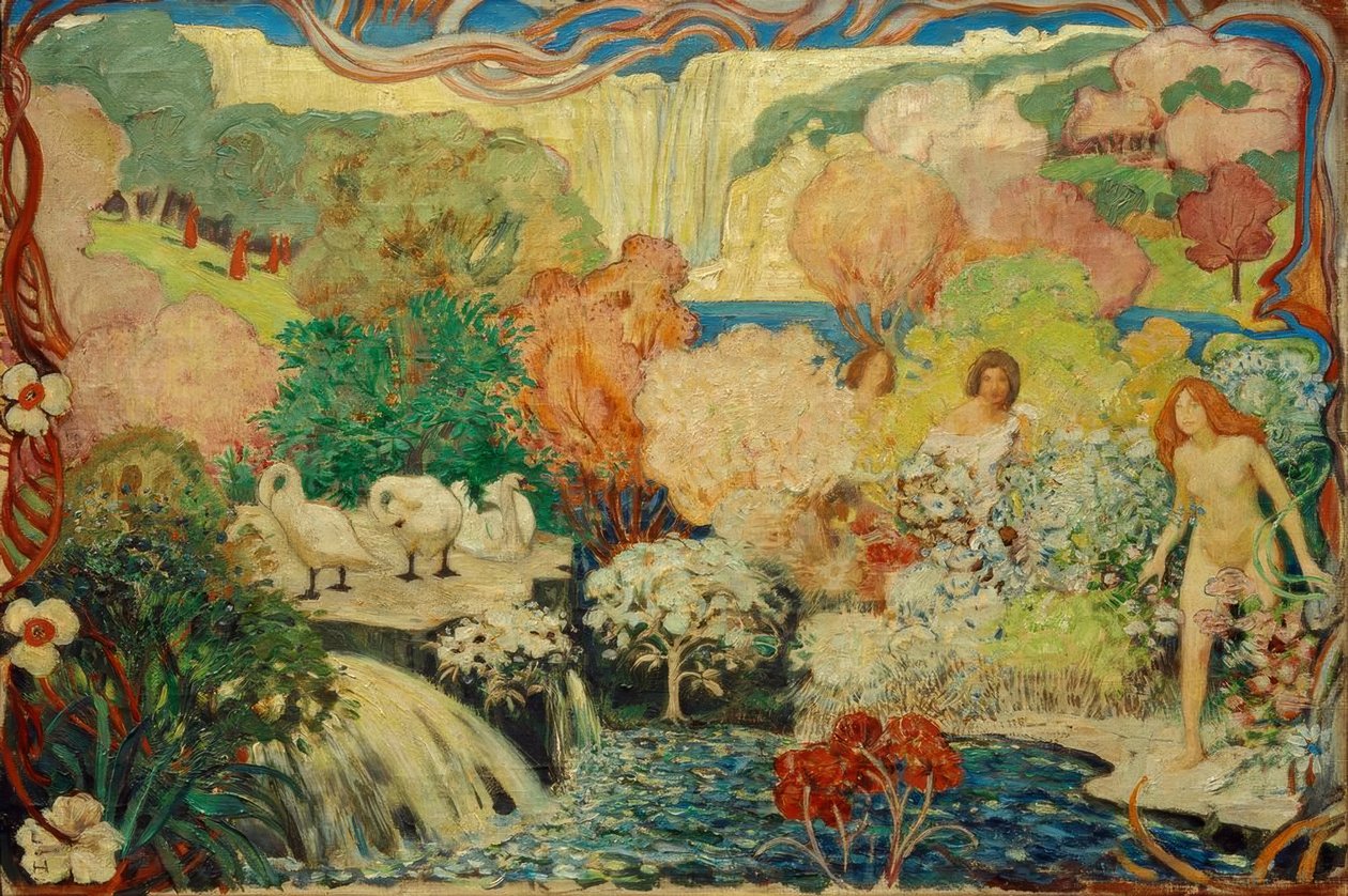 Blomma magi av Ludwig von Hofmann