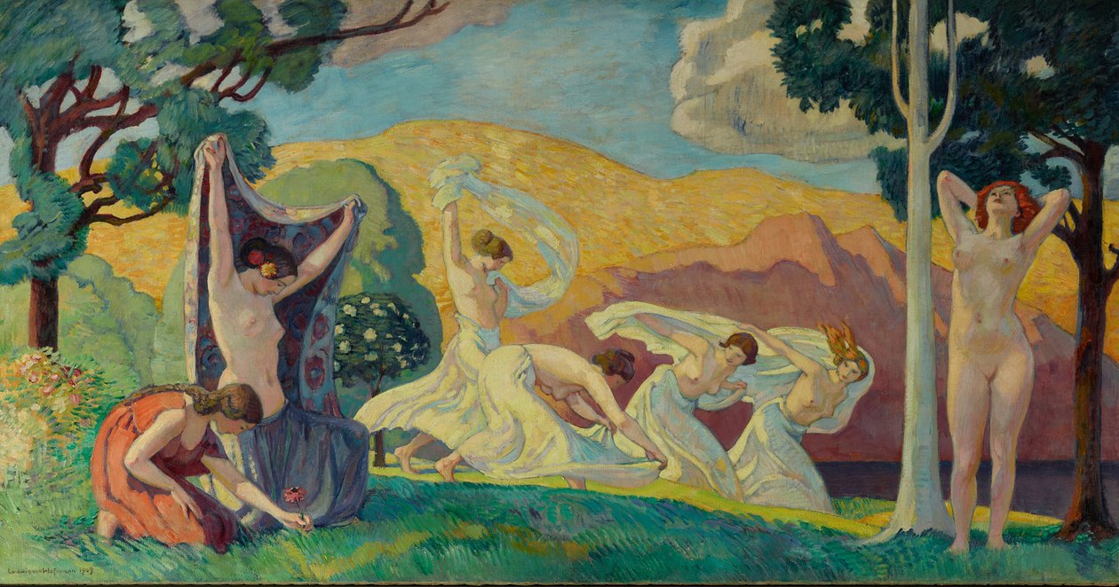 Vårdans av Ludwig von Hofmann