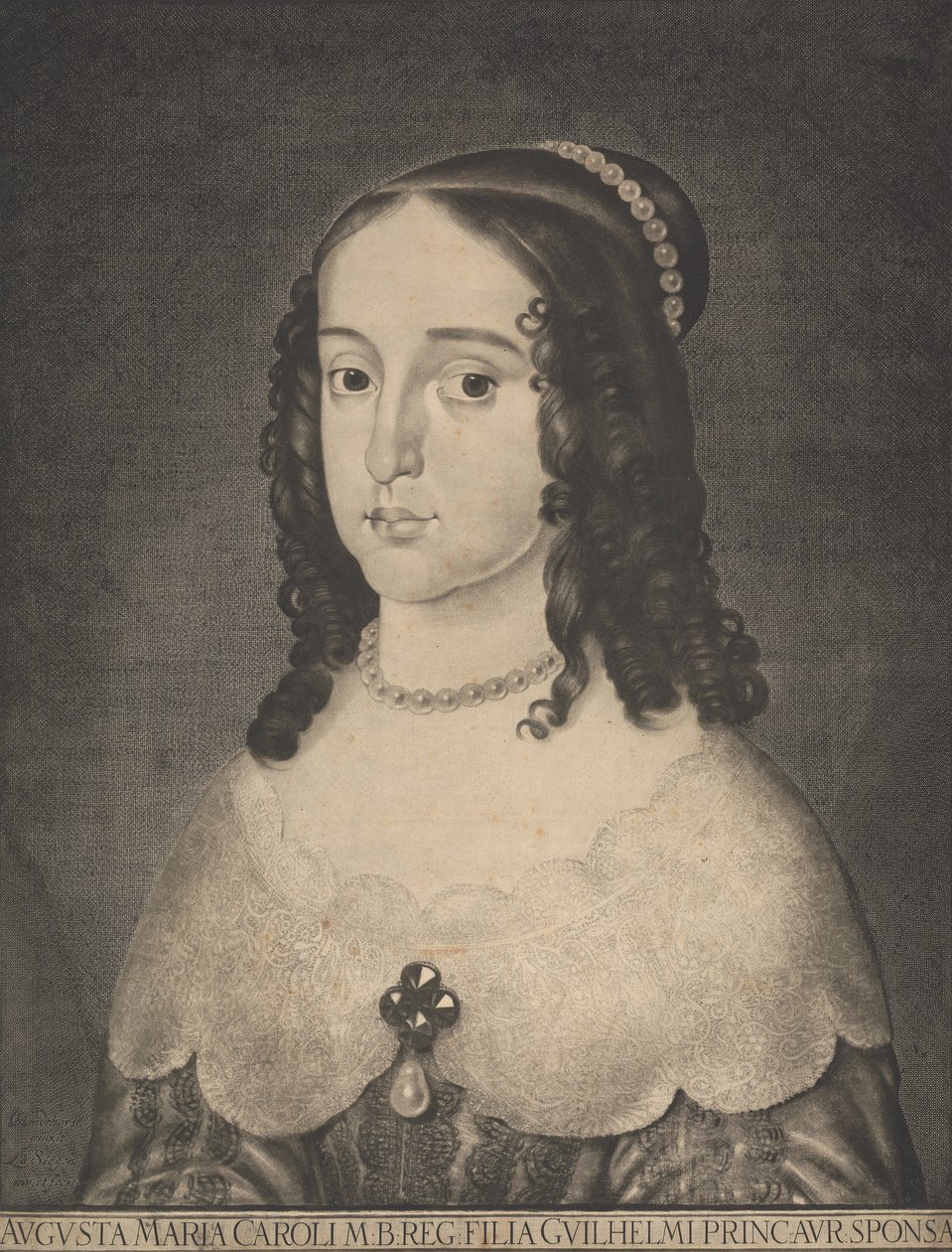 Mary Stuart, prinsessan av Orange av Ludwig von Siegen