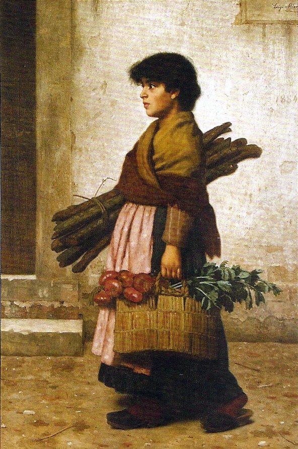 Return from the market av Luigi Mion