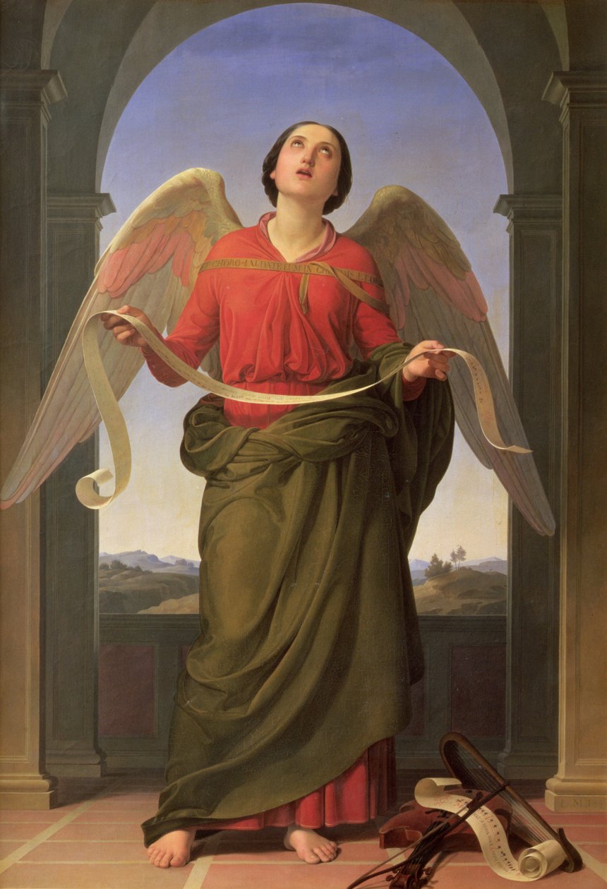 Helig musik, 1841 av Luigi Mussini
