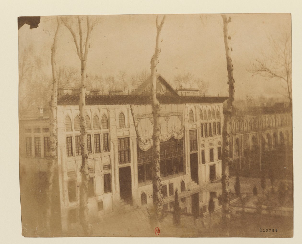 Teheran. Otak e-Gulistan Palace. Kristallkammaren; av Luigi Pesce