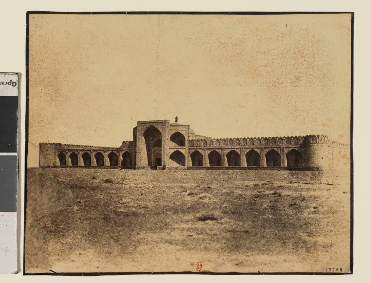 Vy 1 - Tsensen. Caravanserai Madmichah Mourtché Séhour av Luigi Pesce