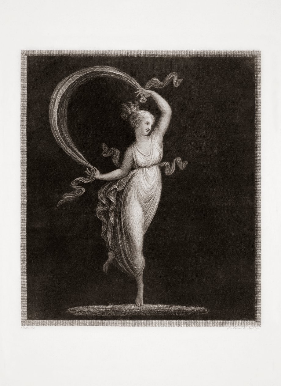 Dans. Graverad av Luigi Cunego. Design av Antonio Canova. av Luigi Cunego