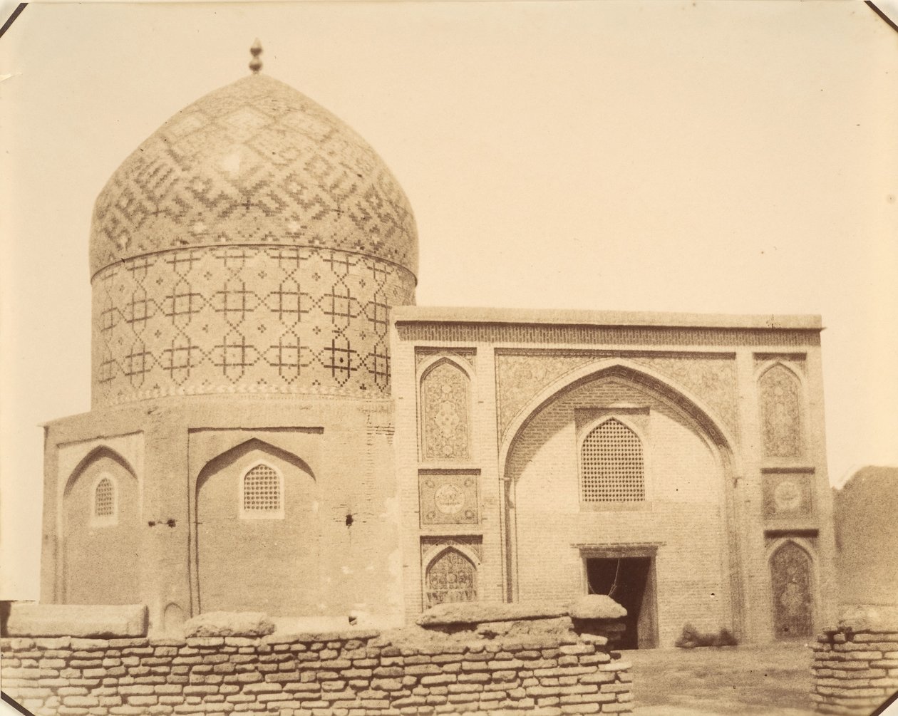 [Moskén i Nasser-eddin Shah, Teheran, Iran], 1840-60-tal. av Luigi Pesce