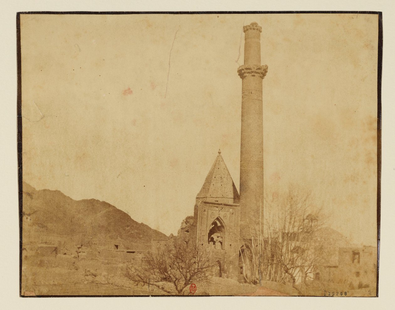 Natanz, Khanaqahs minaret, Zabed Al-Samad av Luigi Pesce