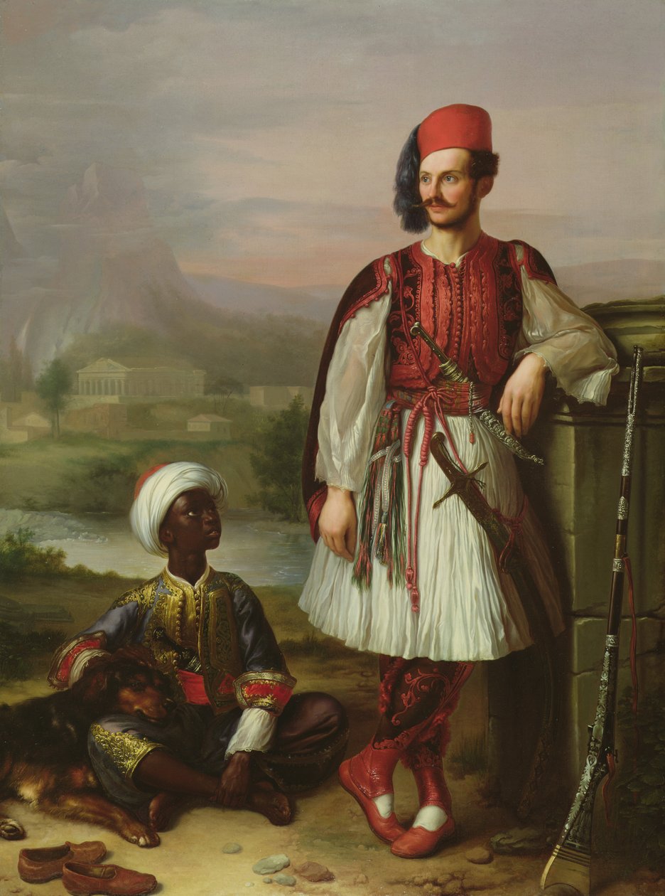 En turk och hans tjänare av Luigi Sabatini