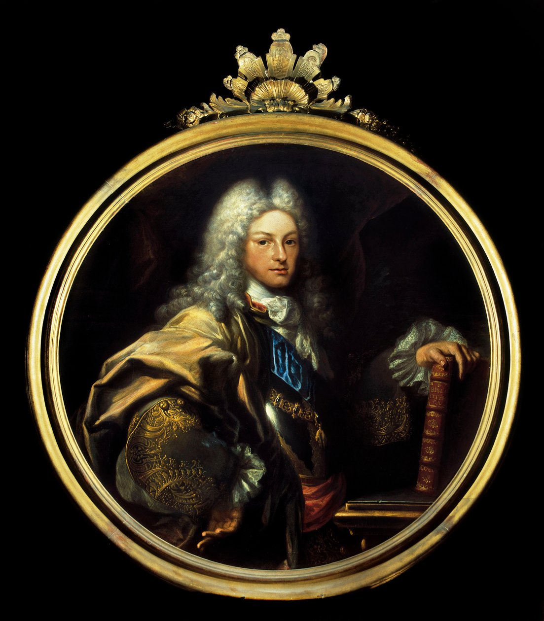 Porträtt av Filip V (1683-1746) av Luis Egidio Melendez