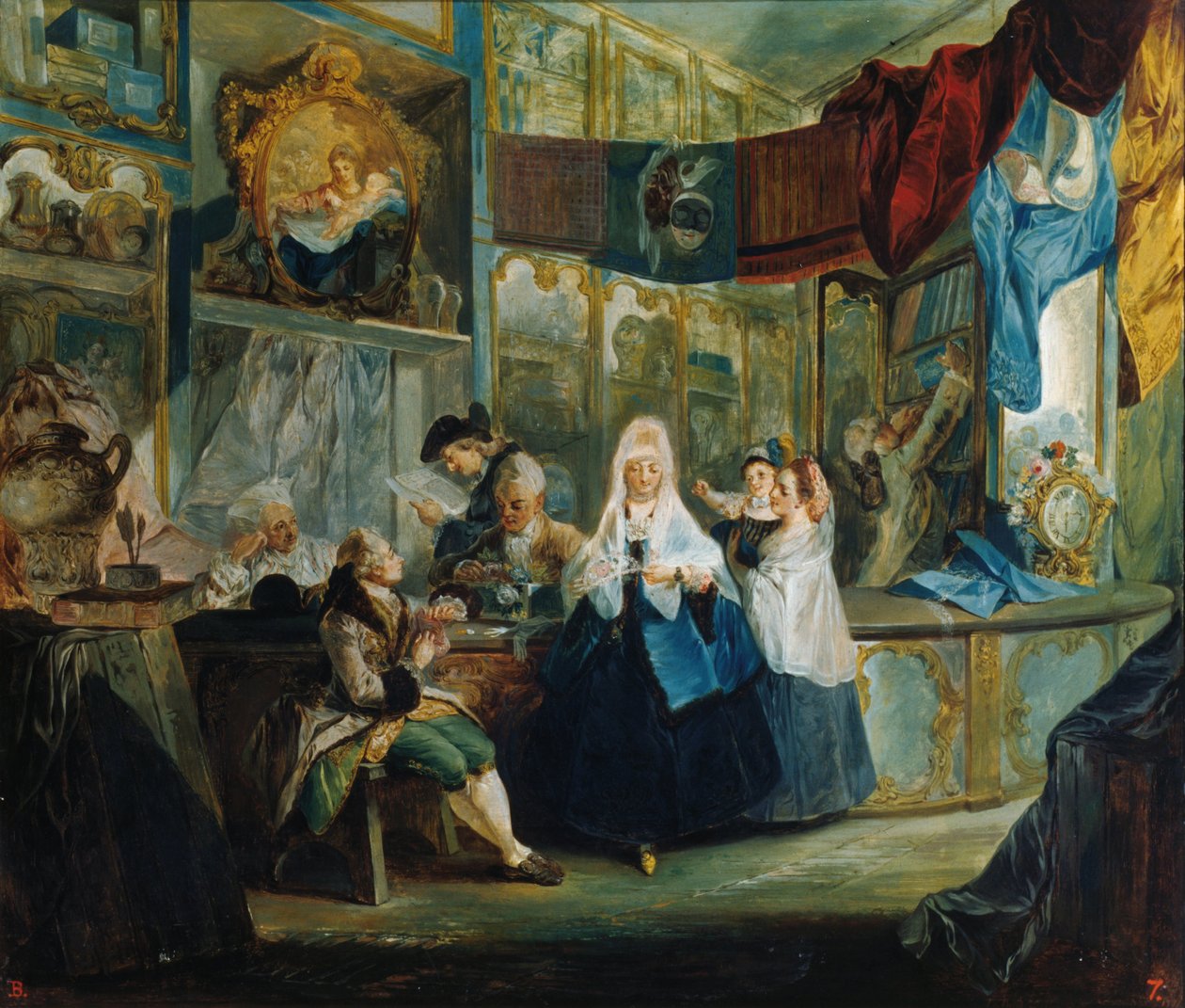 Butiken, 1772 av Luis Paret y Alcazar