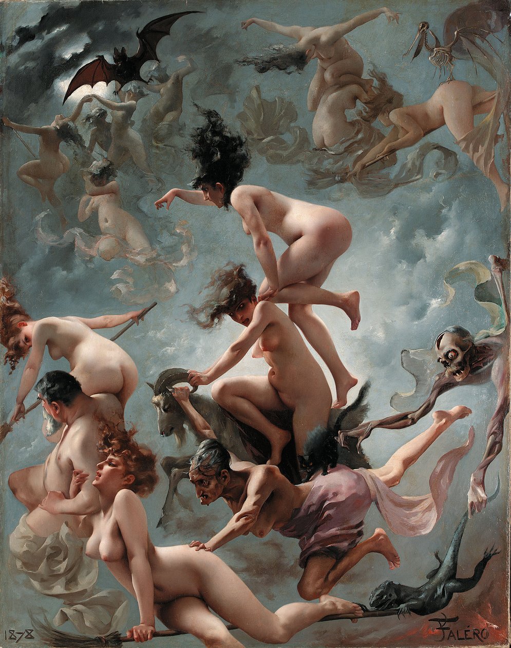 Visionen om Faust av Luis Riccardo Falero