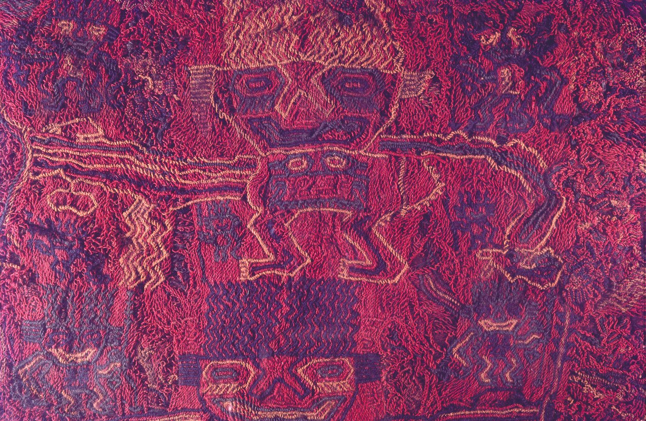 Textilier, Paracas Culture, Peru, 2015. av Luis Rosendo.