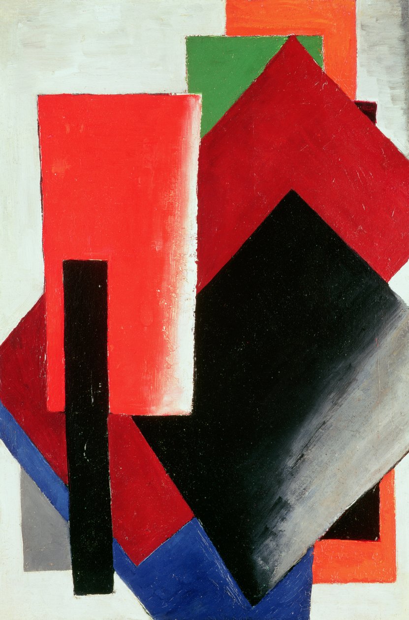 Arkitektonisk komposition, 1918 av Lyubov Sergeevna Popova