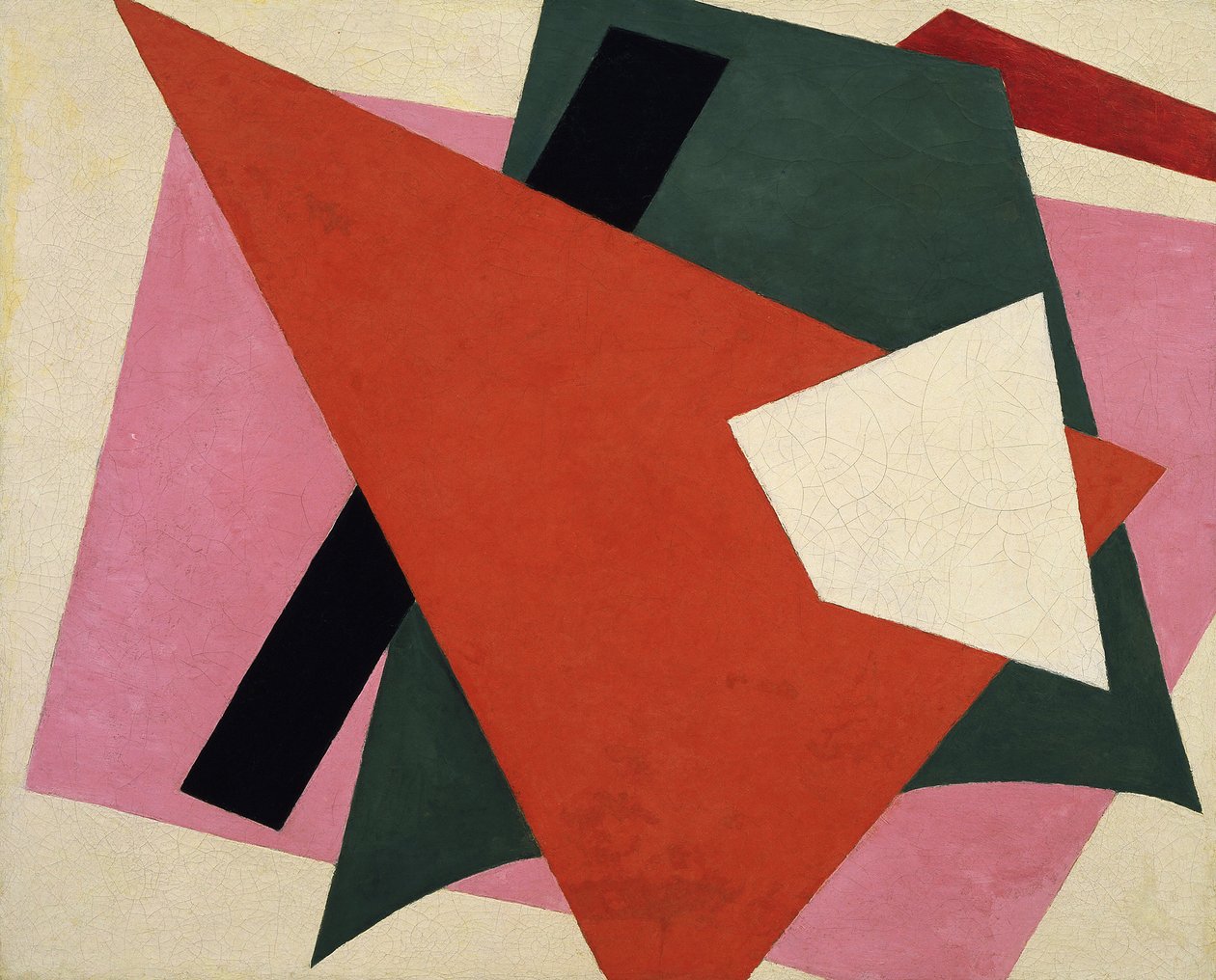 Arkitektonisk målning av Lyubov Sergeevna Popova