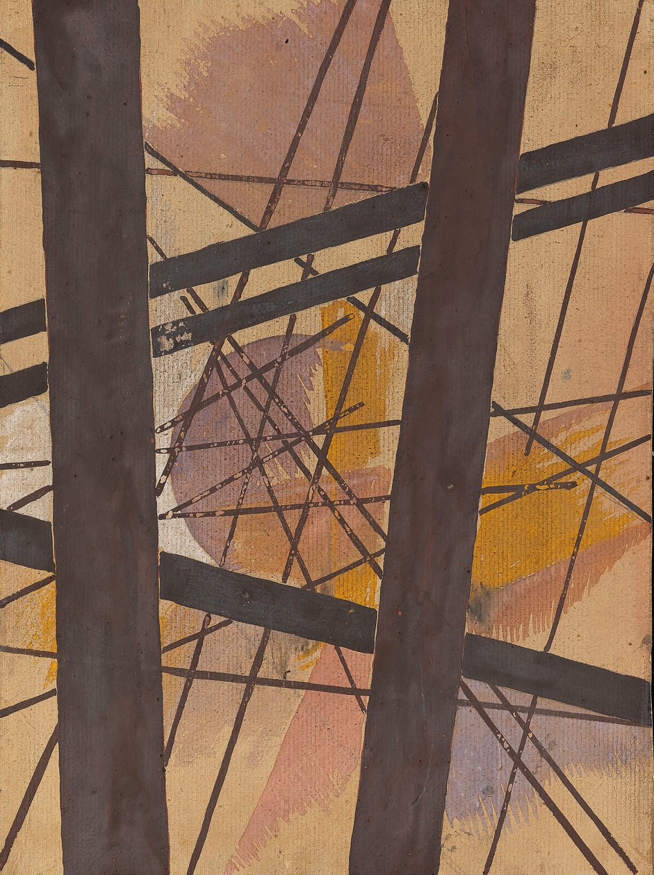 Rymdstyrkans sammansättning, 1921-1922. av Lyubov Sergeevna Popova