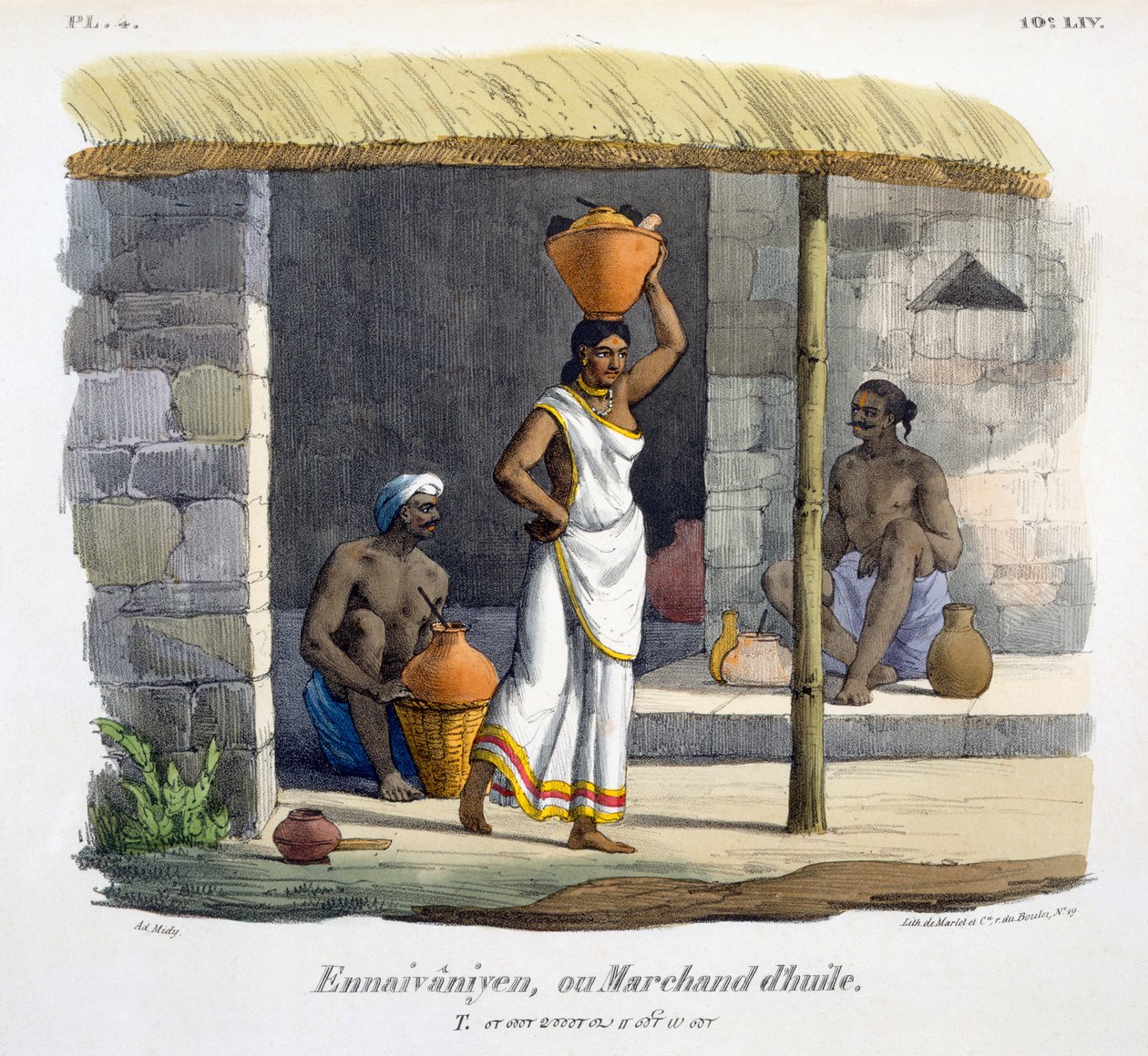 En oljehandlare, 1827-35 av M.E. Burnouf