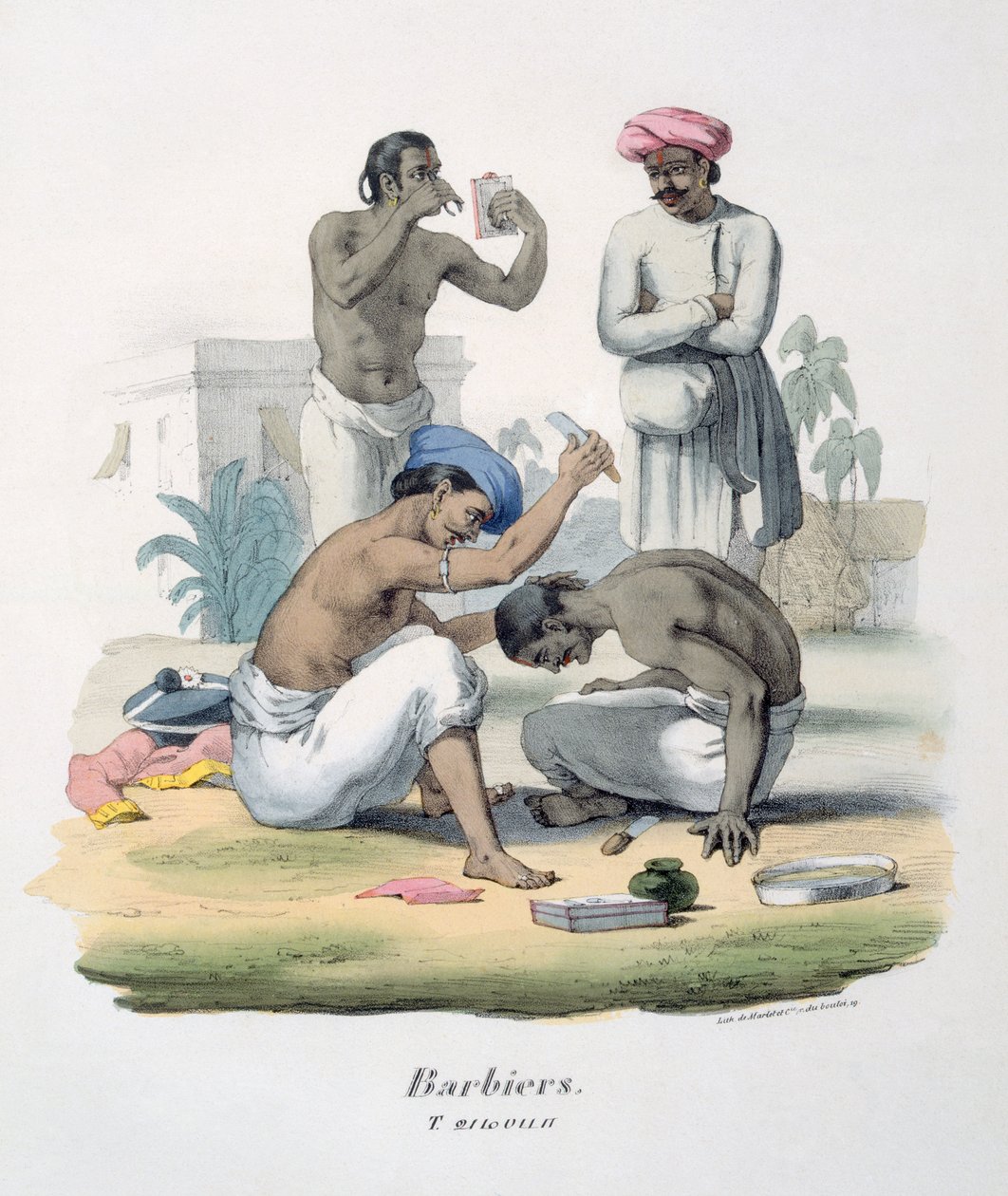Barberare, 1827-35 av M.E. Burnouf