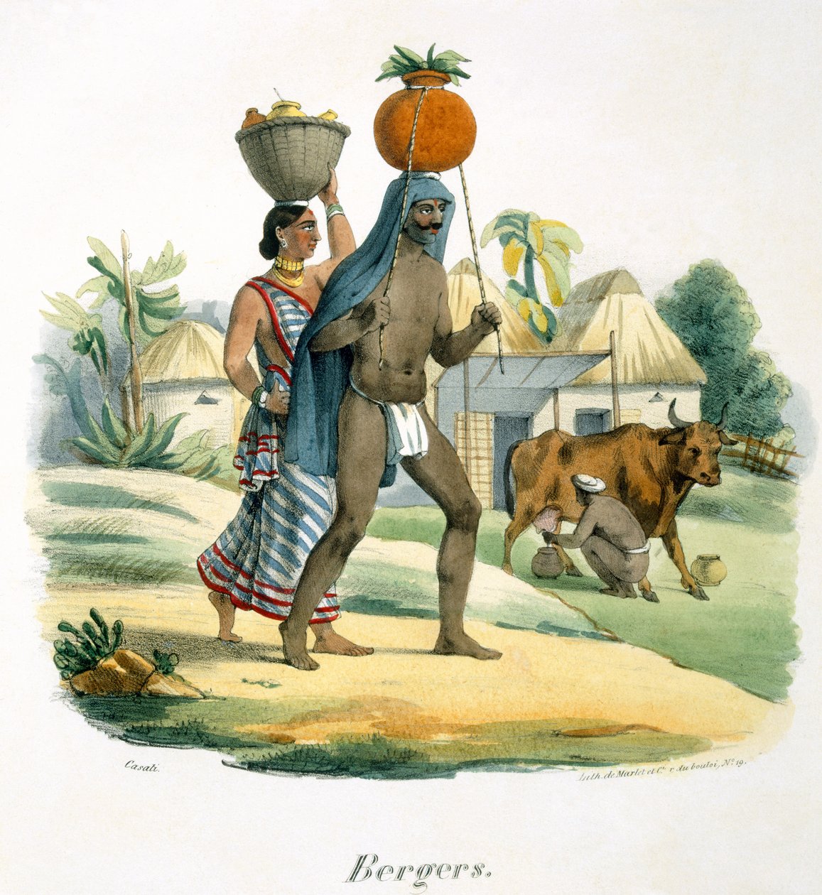 Herdar, 1827-35 av M.E. Burnouf