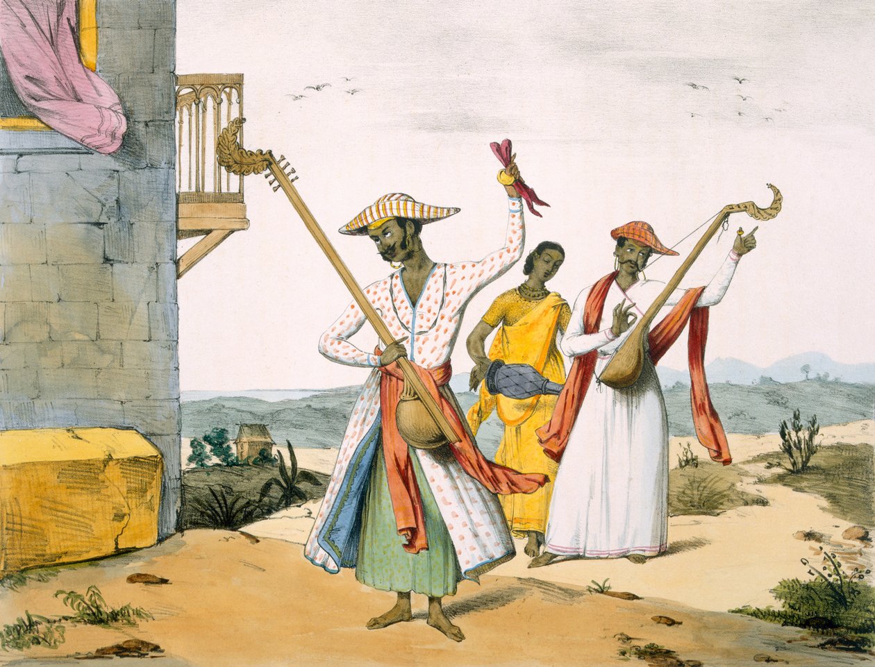 Resande sångare, 1827-35 av M.E. Burnouf