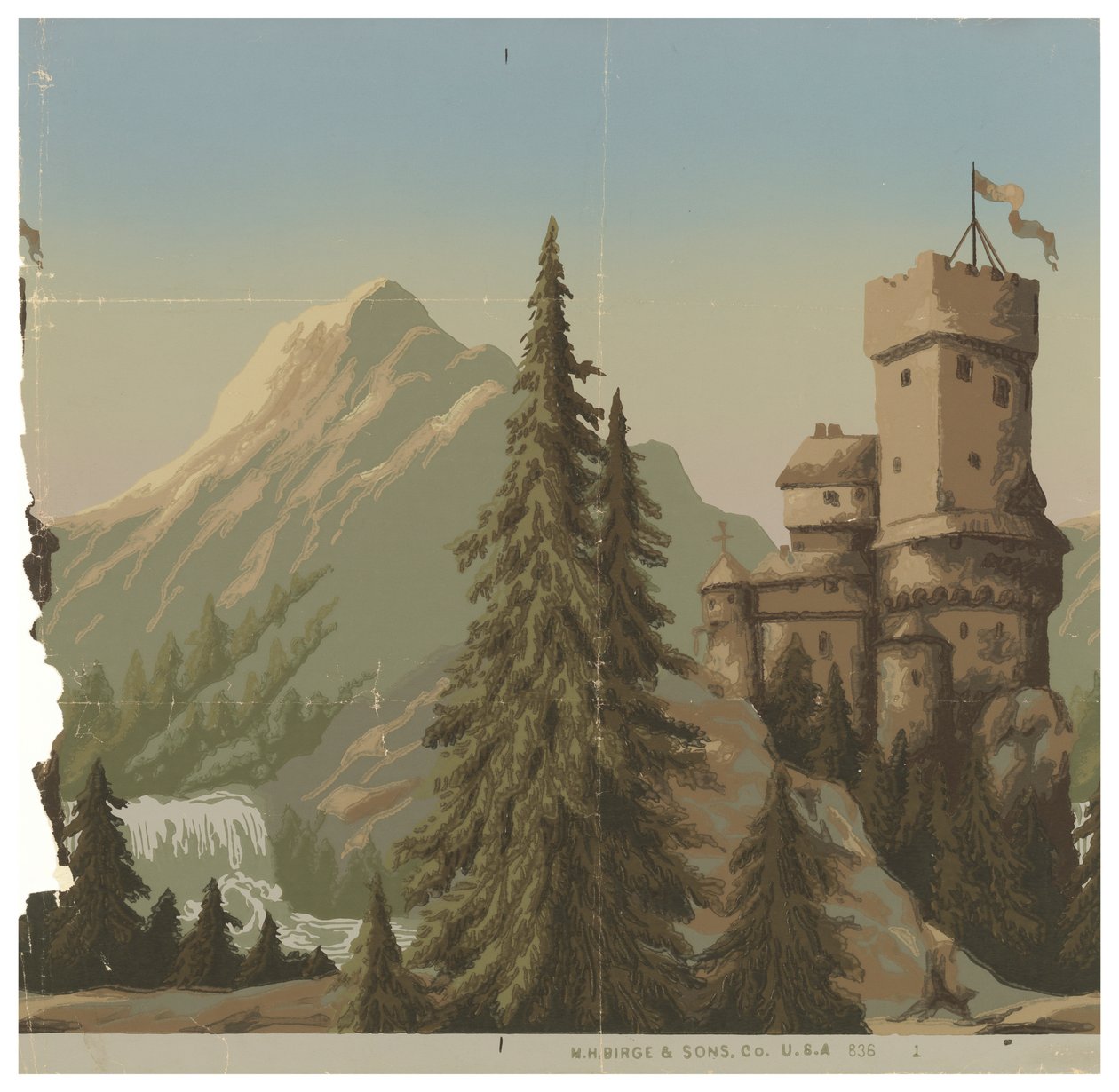 Slott vid Rhen av M.H. Birge and Sons Co
