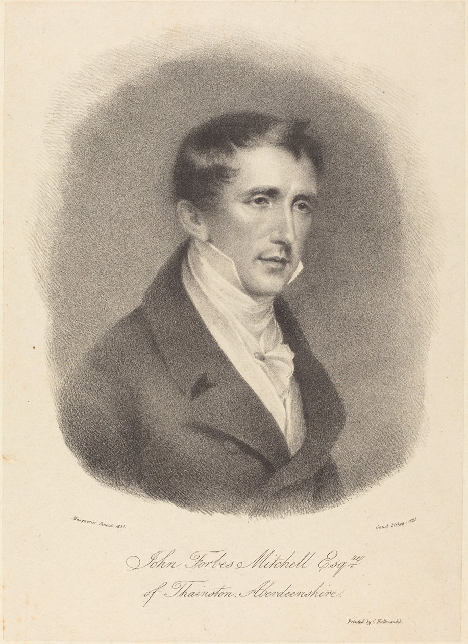 John Forbes Mitchell av M. Gauci after John James Masquerier