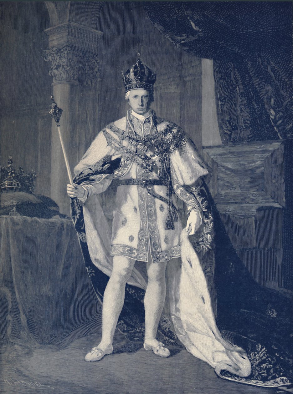 Francis I., kejsare av Österrike, c1804, 1896 av M. Haider