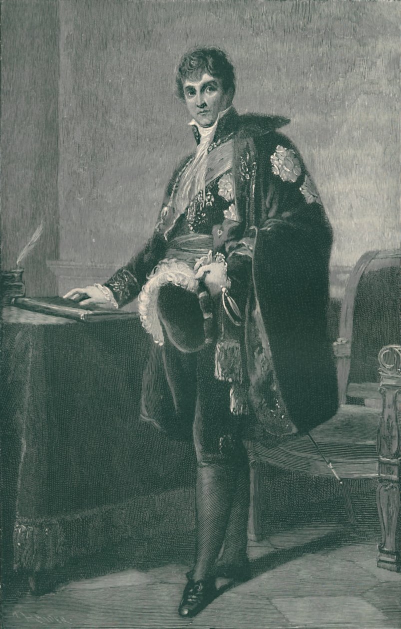 Michel-Louis-Etienne, greve Reynaud De Saint-Jean DAngely, c1800, 1896 av M. Haider