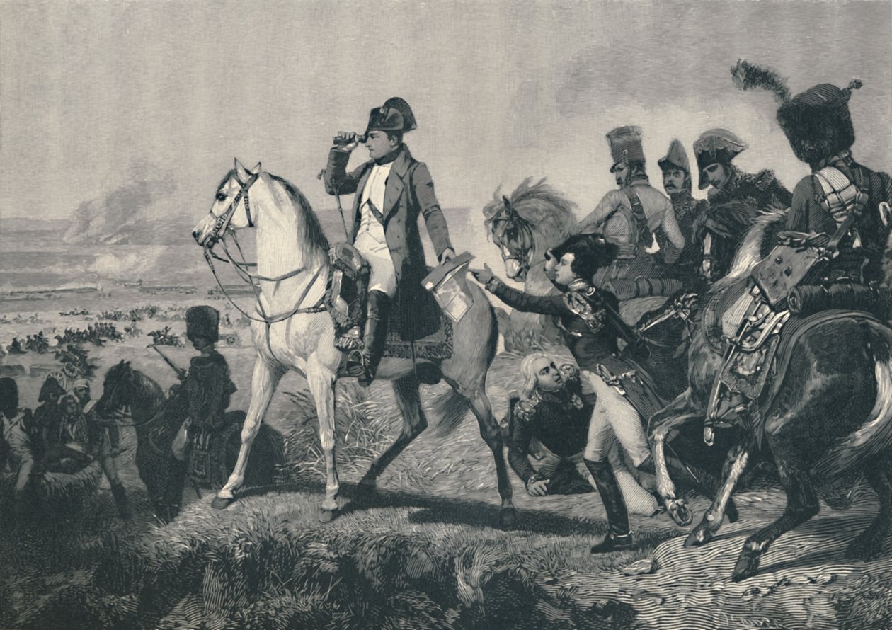 Slaget vid Wagram, 6 juli 1809, 1896 av M. Haider