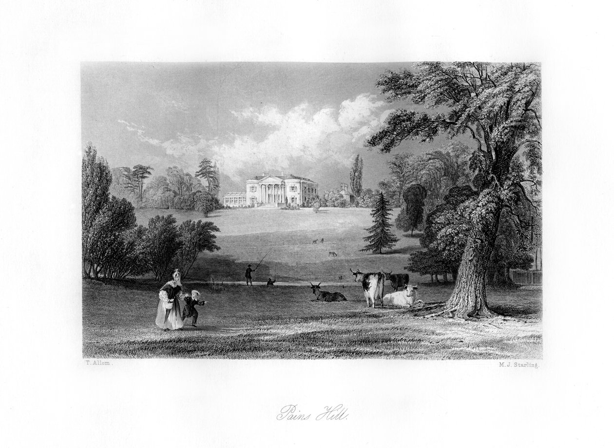 Pains Hill, Surrey, 1800-talet. av M. J. Starling