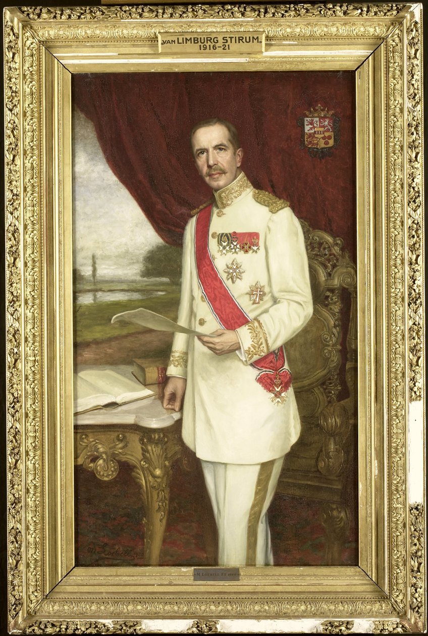 Johan Paul greve av Limburg Stirum (1873-1948). Generalguvernör (1916–21) av M. Loebell
