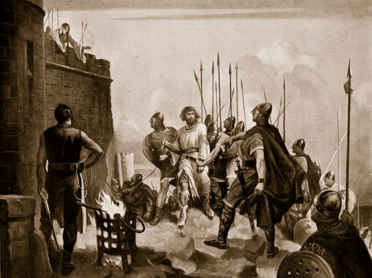 Överlämnandet av Bamborough Castle av M. Mackinlay