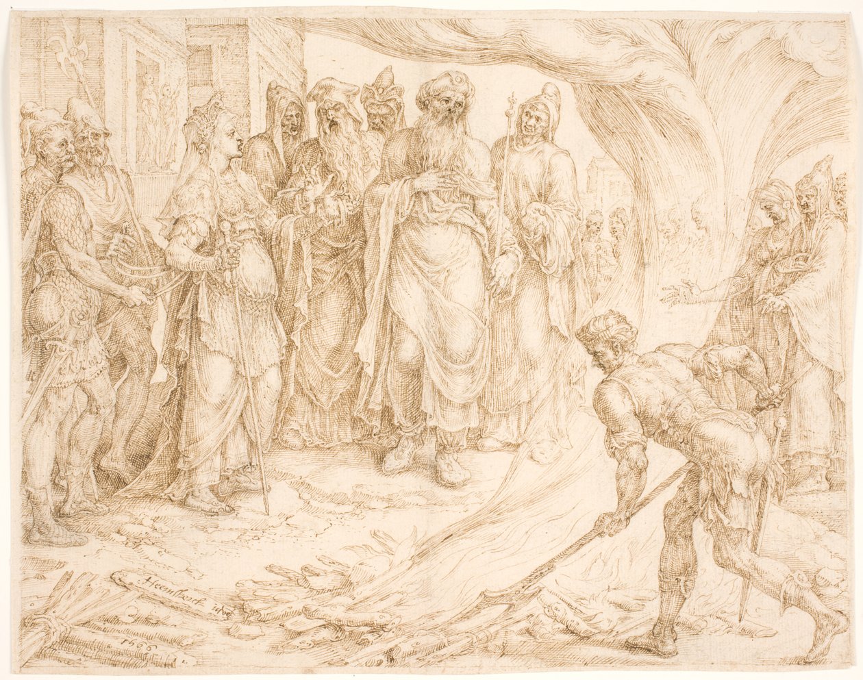 Tamar gör sig känd av Maarten van Heemskerck