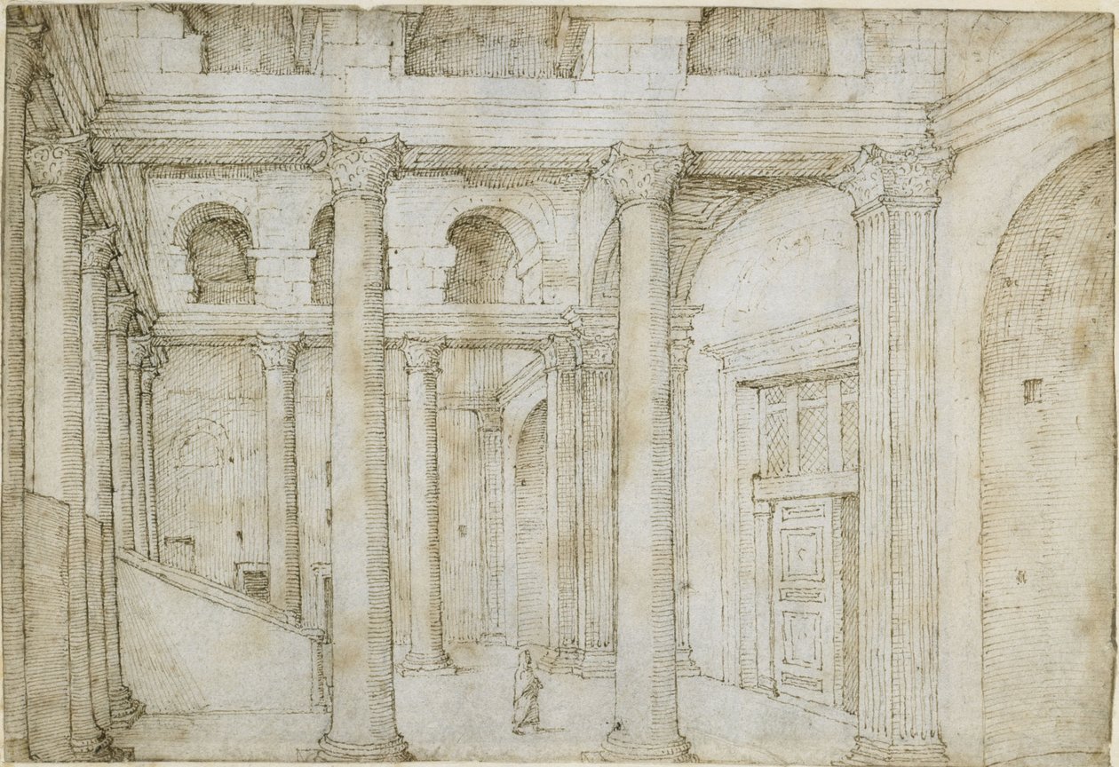 Pantheons förhall av Maarten van Heemskerck