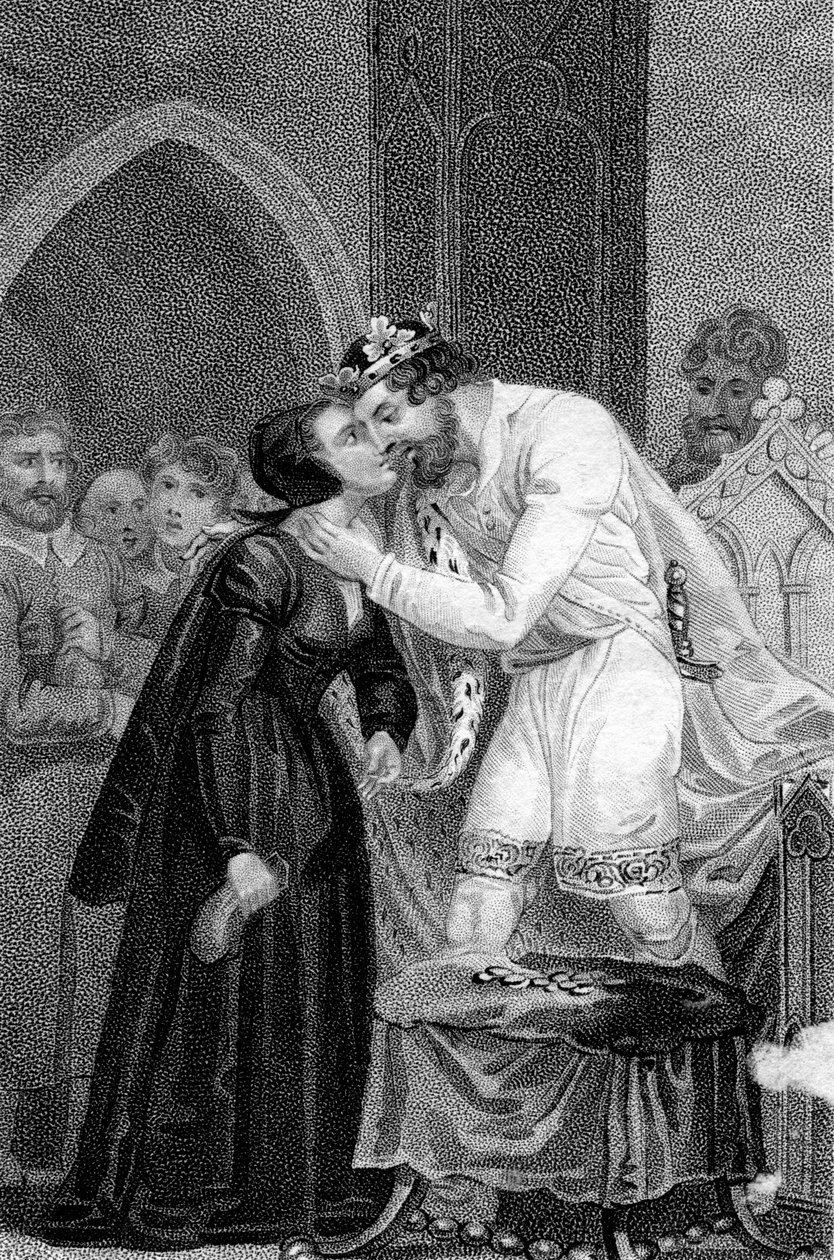 Edward IV tar emot änkans bidrag, 1400-talet 1800-talet. av Mackenzie